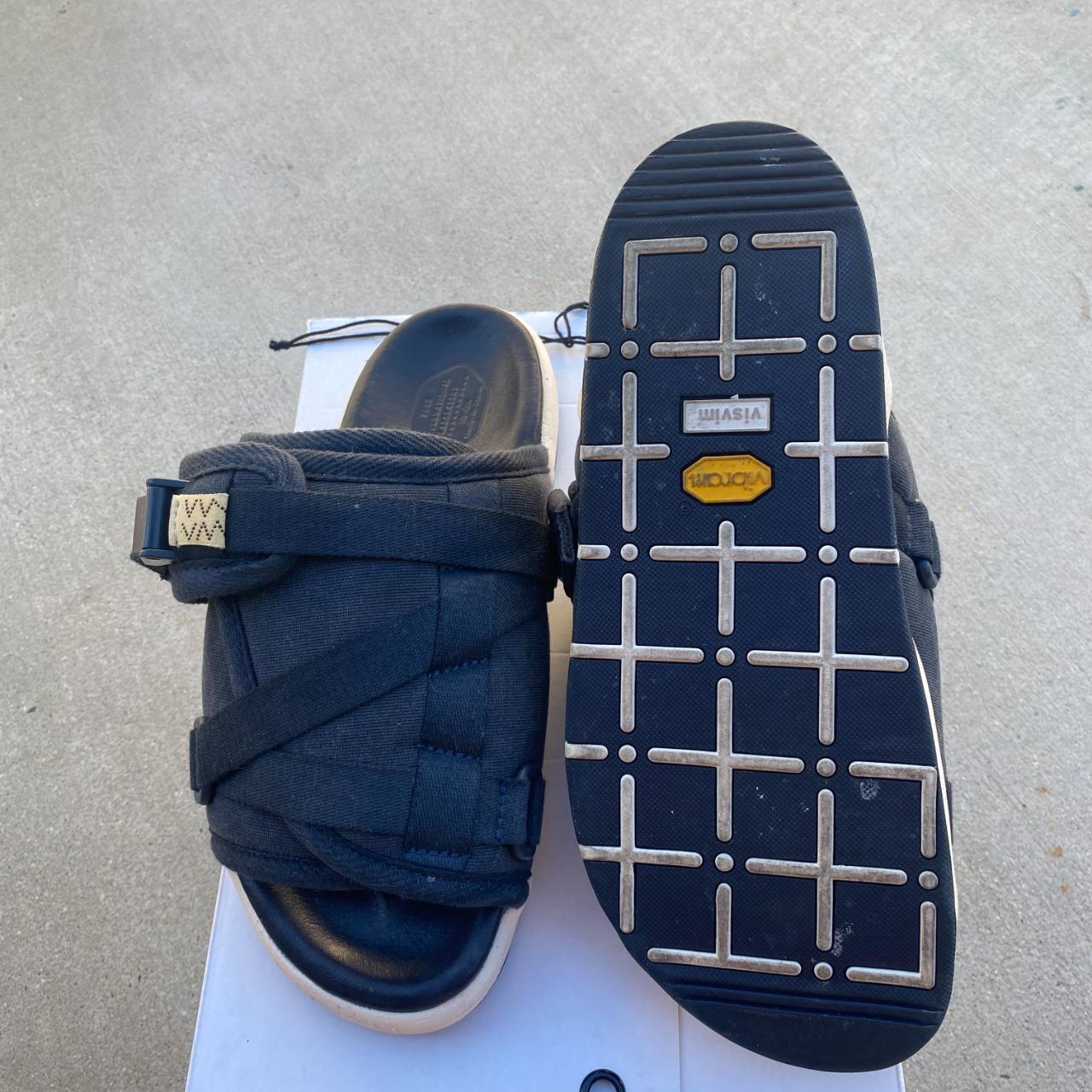 RARE NEW VISVIM CHRISTO in navy - only worn once - Depop