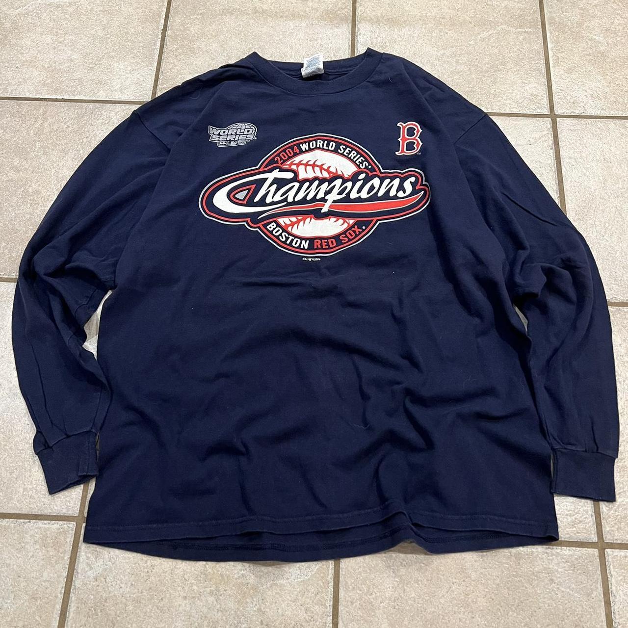 red sox world series long sleeve shirt