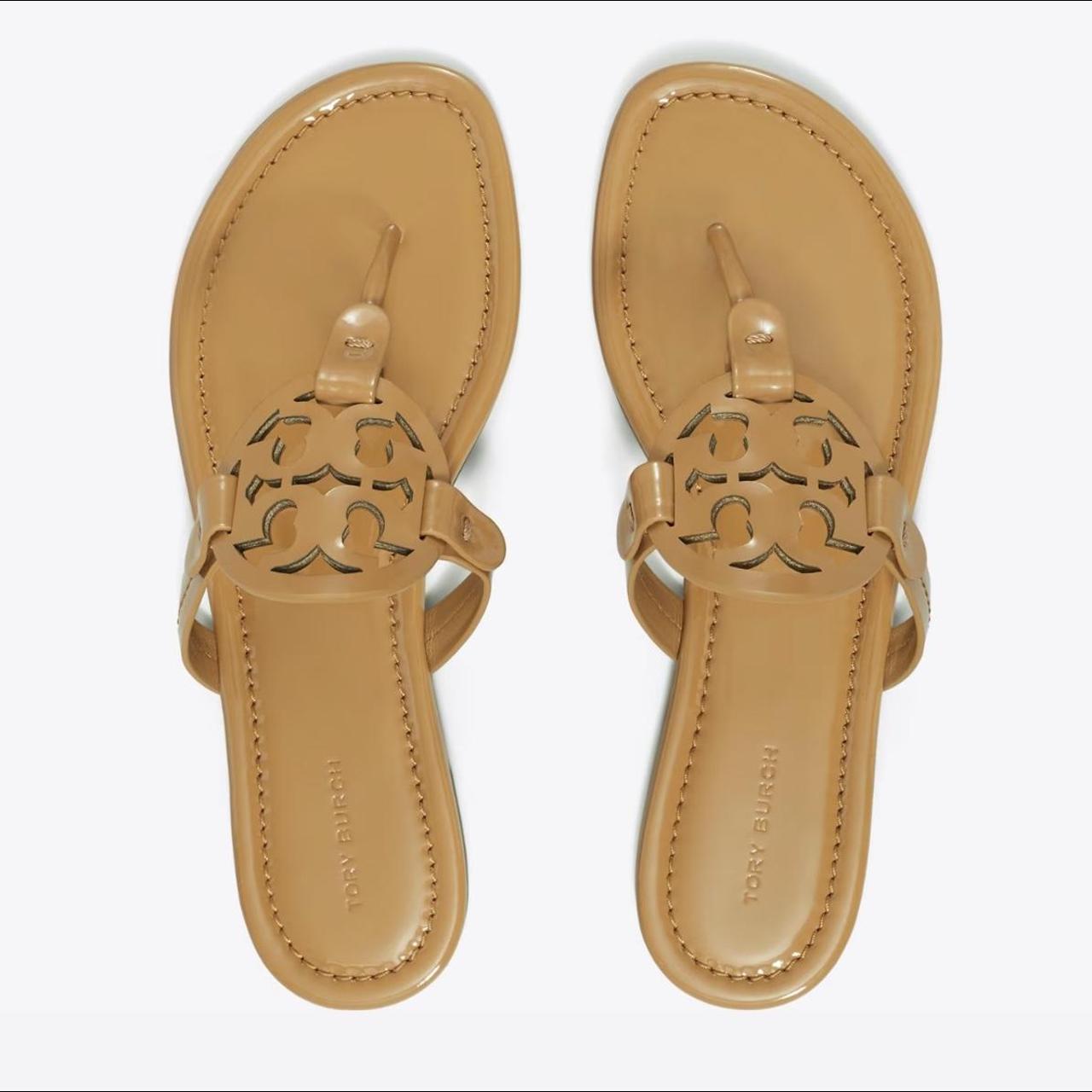 Tory Burch Women's Miller Patent Thong Sandals
