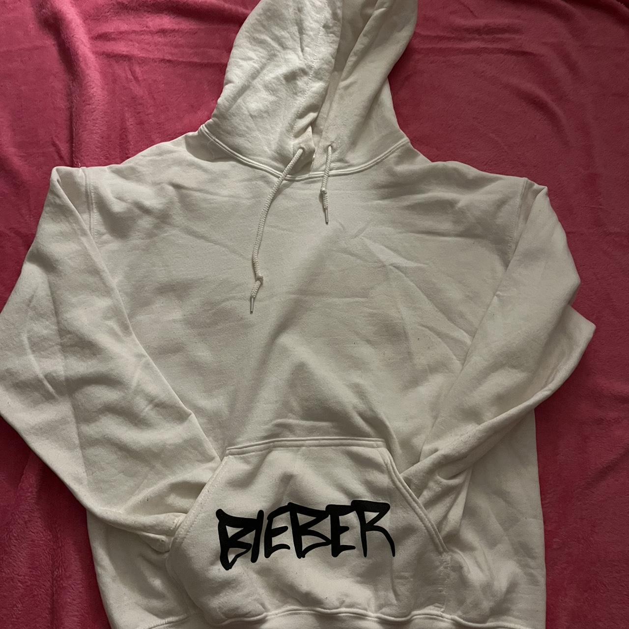 White Justin Bieber hoodie. From Urban Outfitters Depop