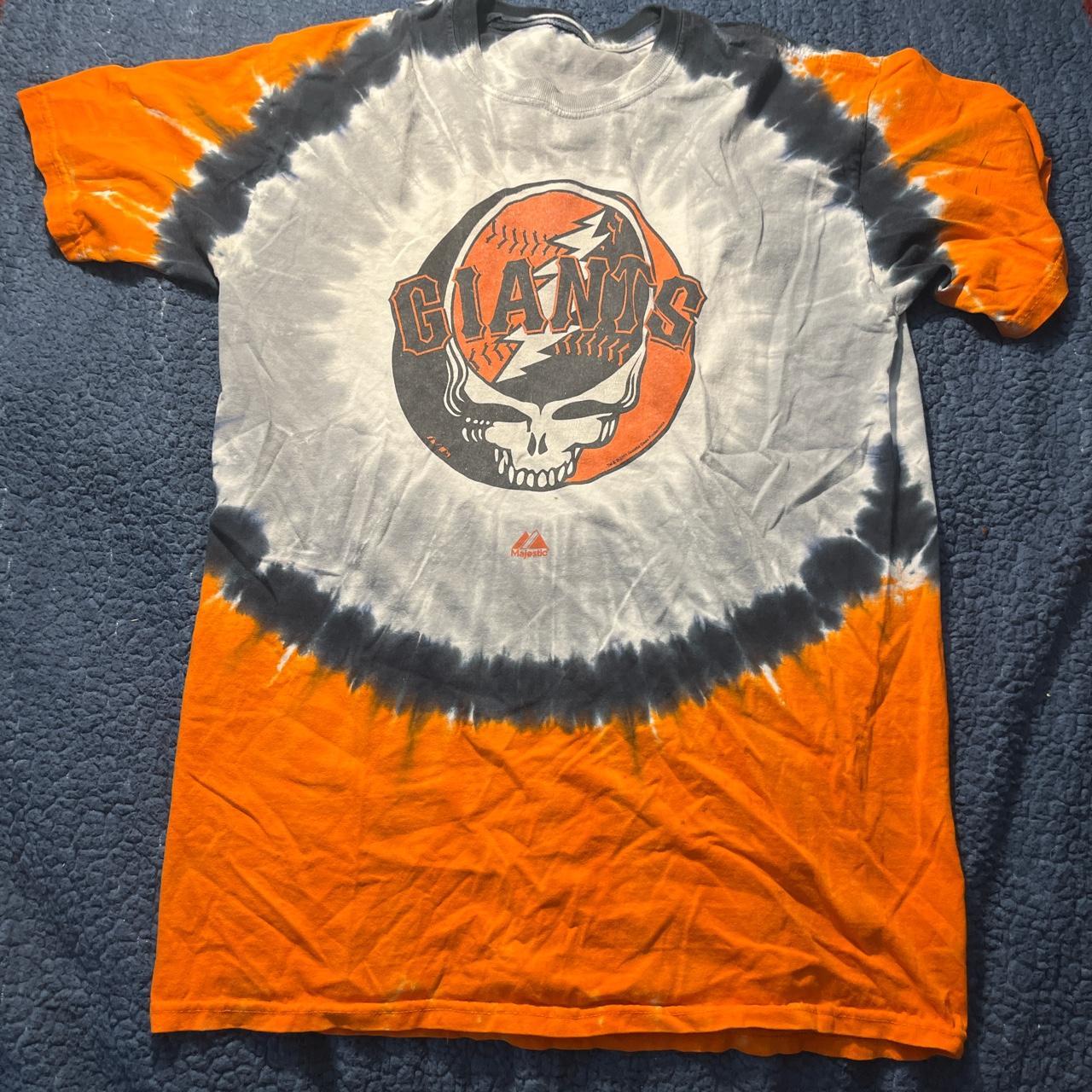 SF Giants / Grateful Dead Steal Your Face Black T-Shirt