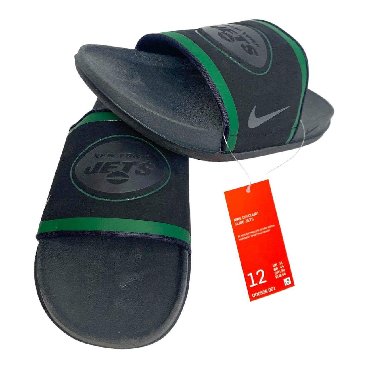 Nike New York Jets Team Off-Court Slide Sandals