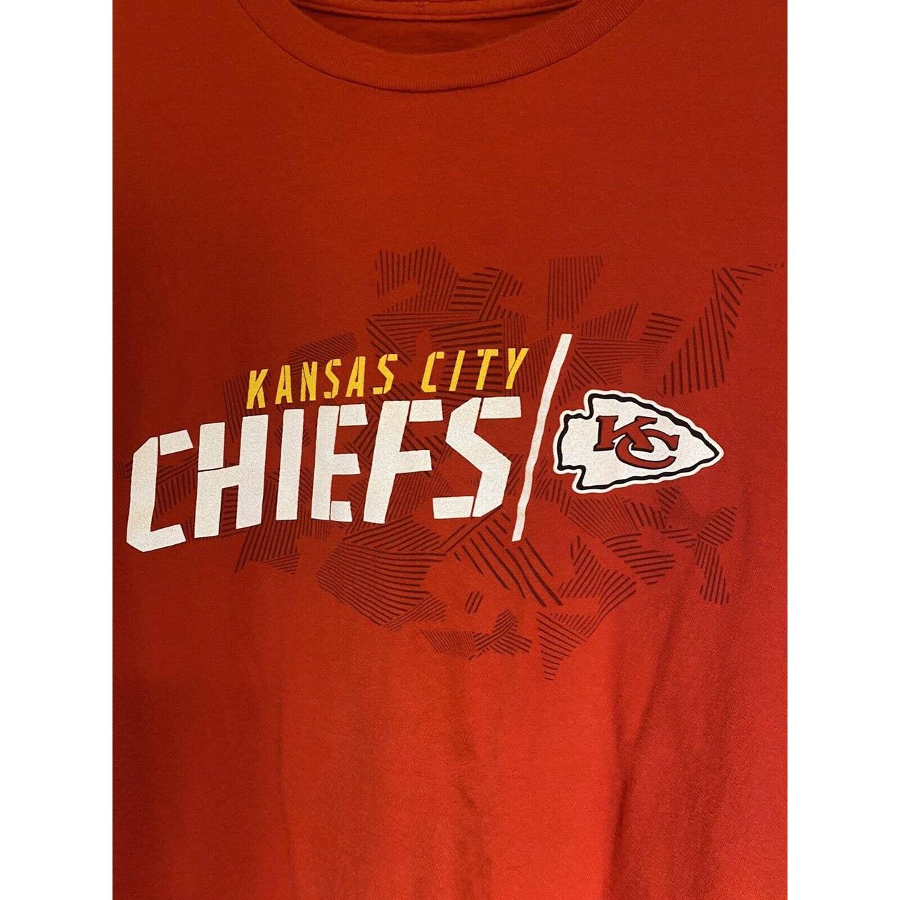 Majestic Kansas City Chiefs Polo Shirt, Short - Depop