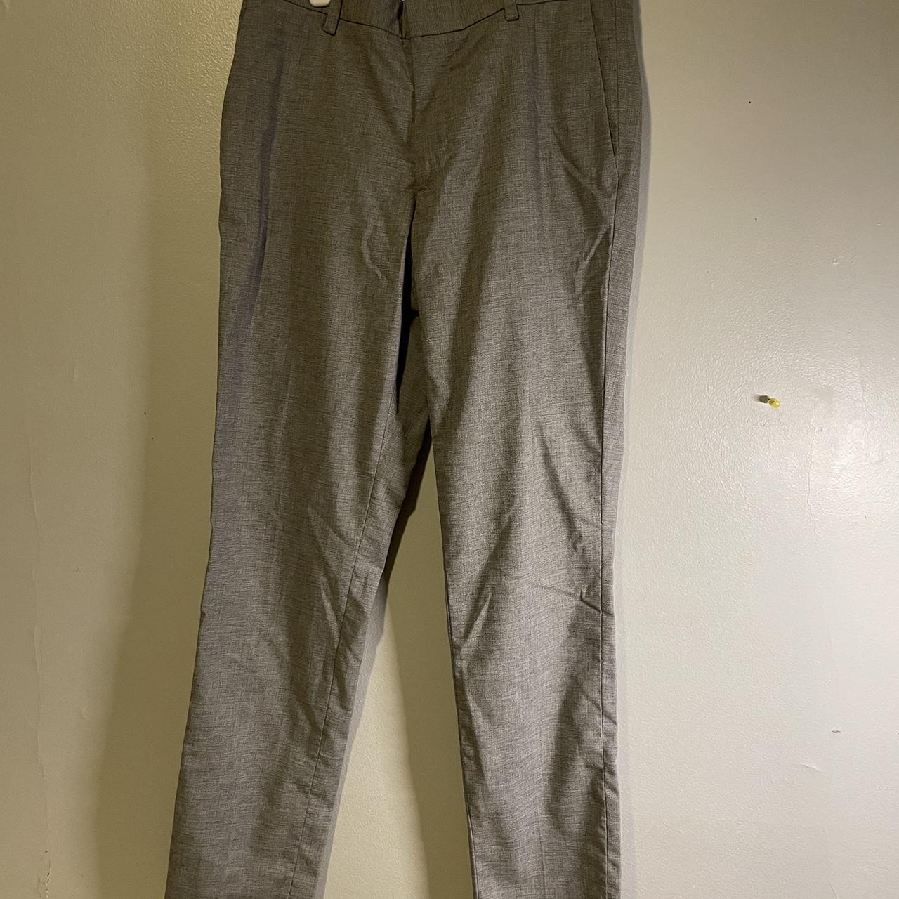 Grey Men’s Small Dress pants 🖤 Fits a Woman’s Small - Depop