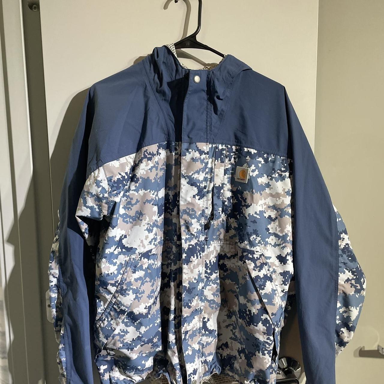 Carhartt camo clearance rain jacket