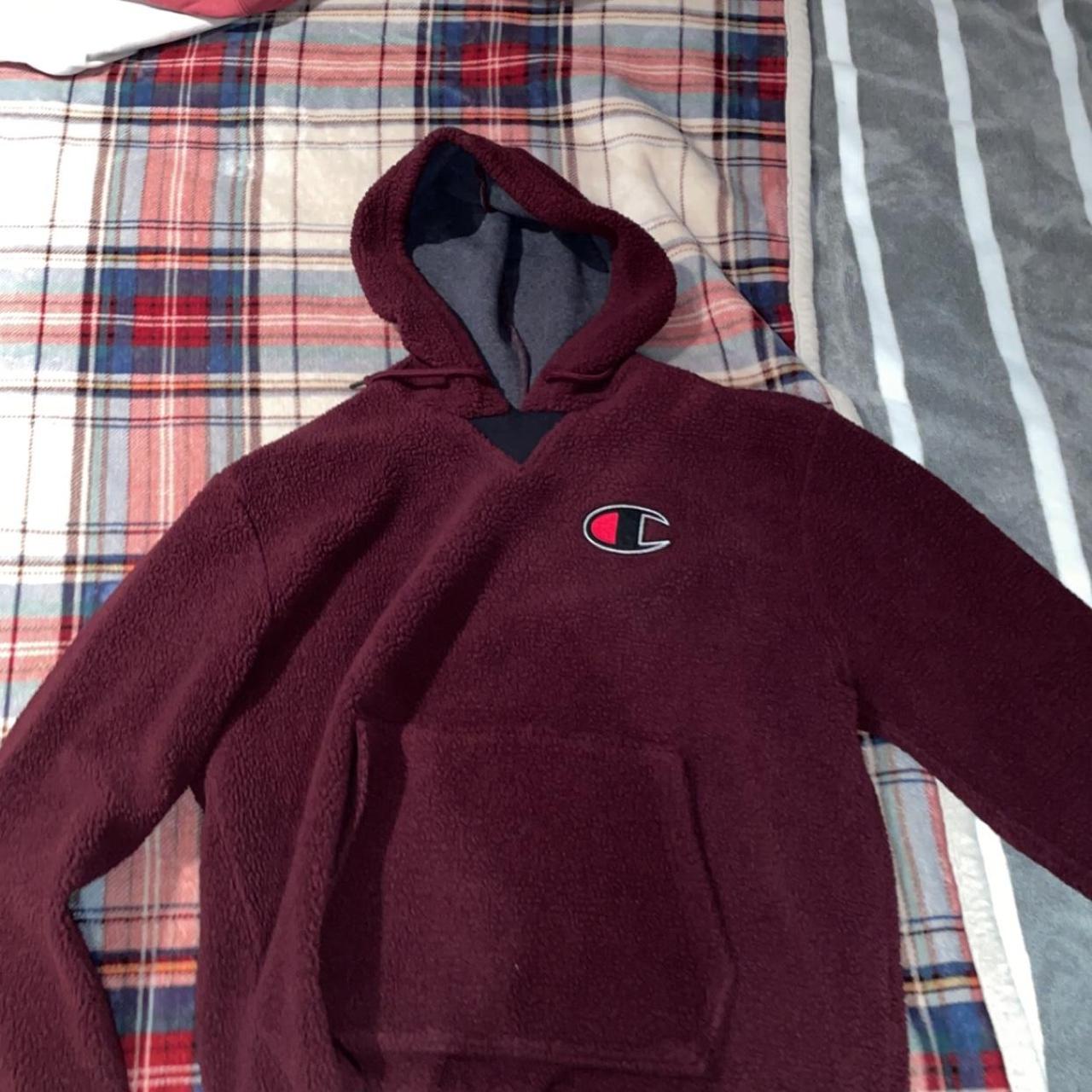 Champion sherpa cheap hoodie black