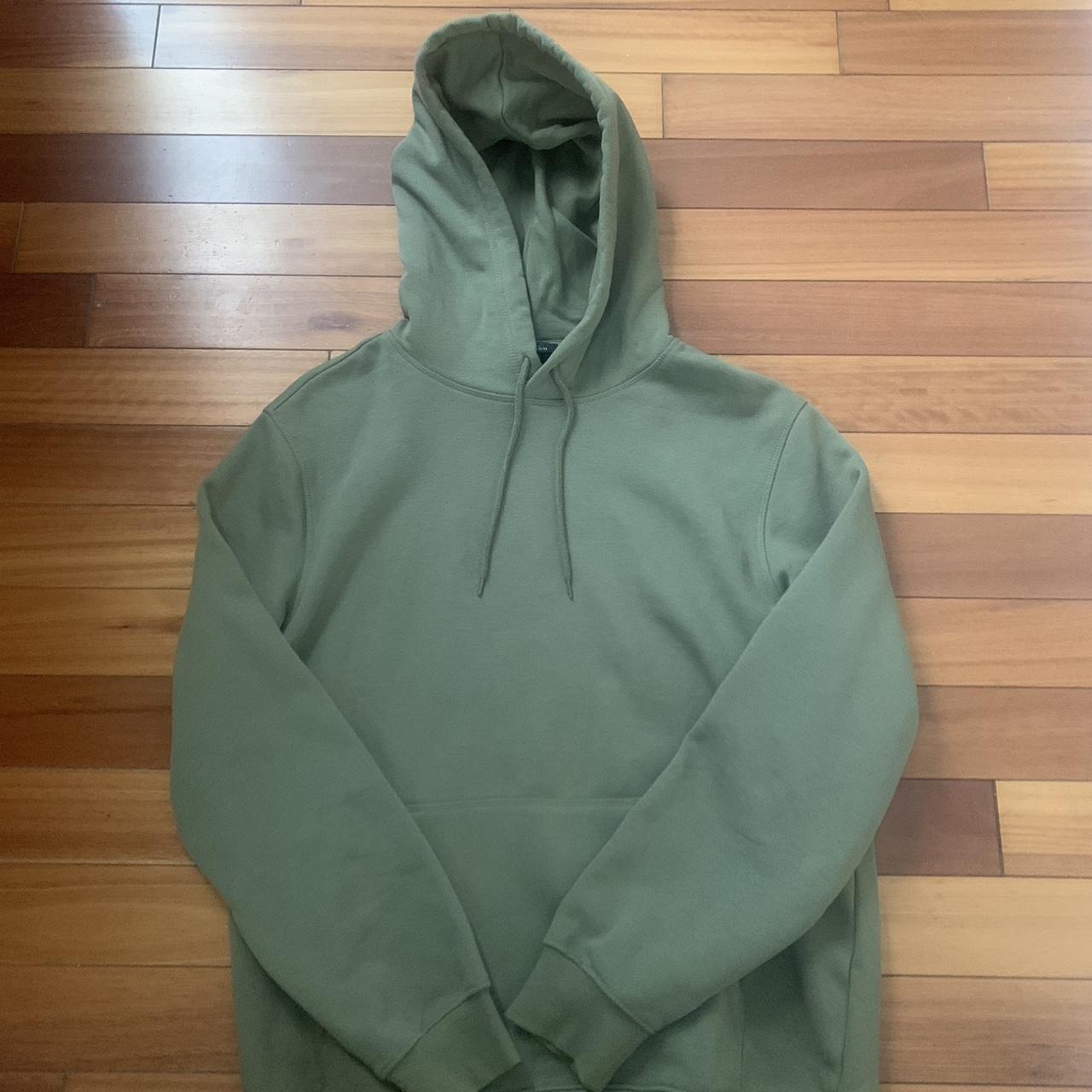 Lime green hotsell hoodie h&m