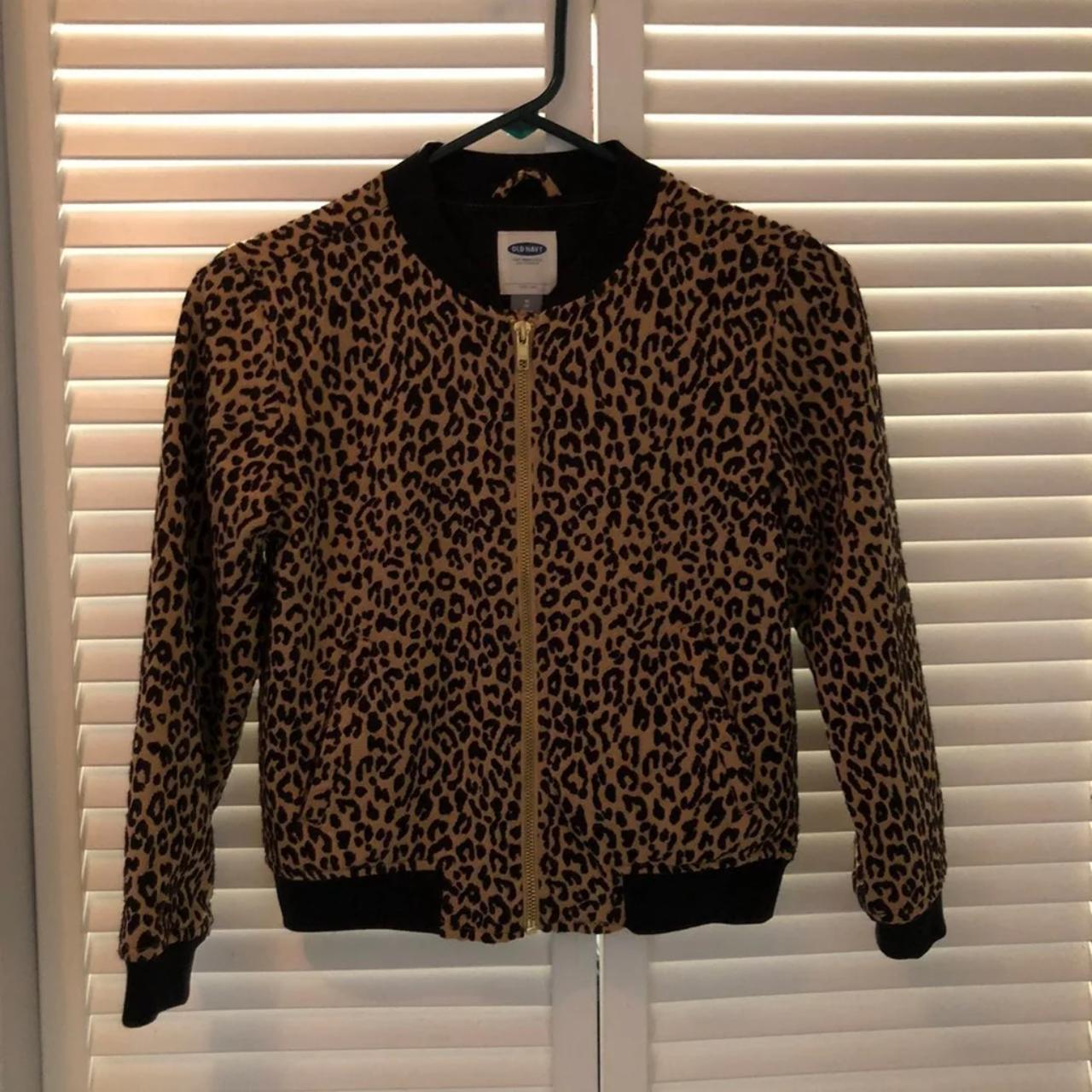 Old navy hotsell leopard jacket