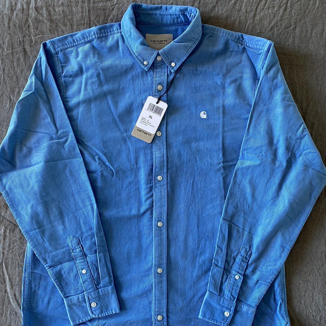 Carhartt L/S corduroy shirt Regular fit - Depop
