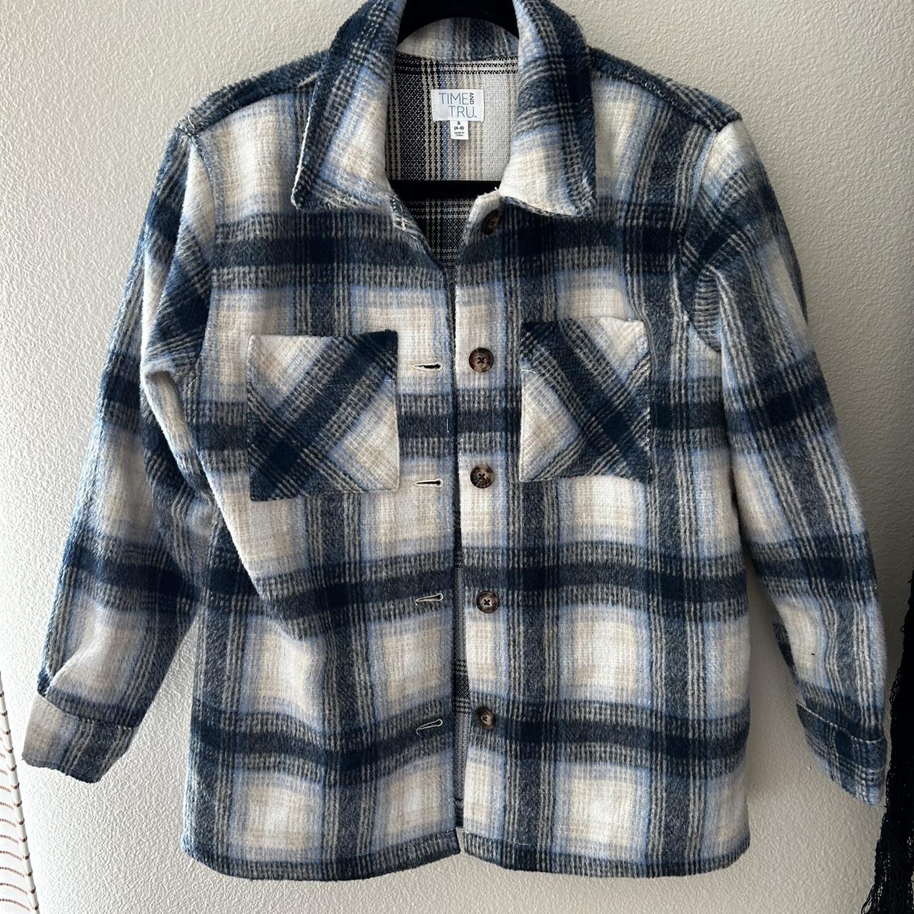 Time and Tru Women's Flannel Shirt 