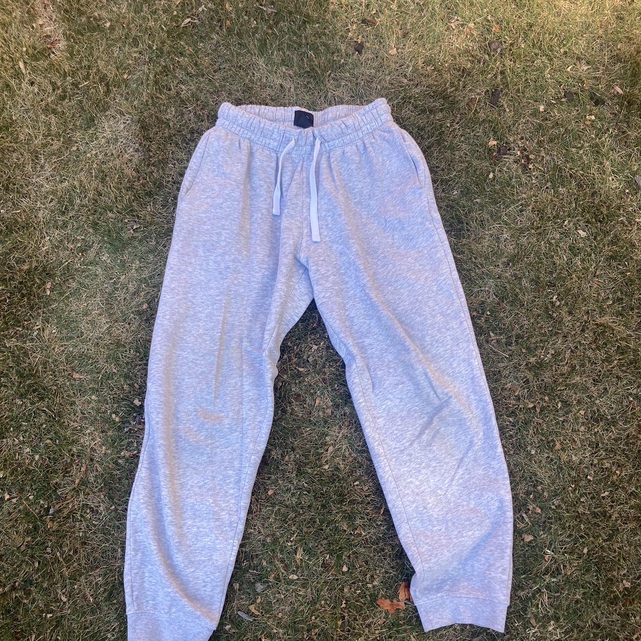 H&M Small Sweatpants Worn Once Feel Free To Offer - Depop