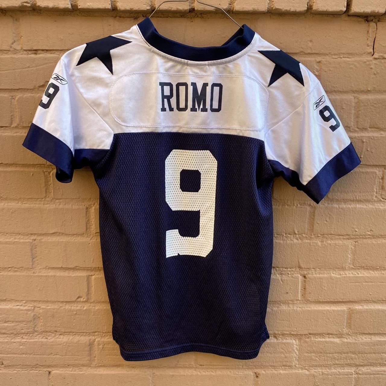 Mint vtg reebok tony romo dallas cowboys nfl jersey - Depop