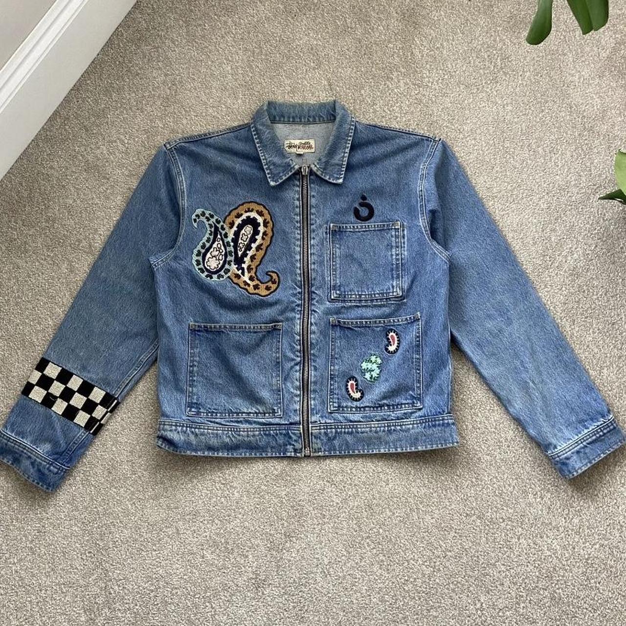 Stussy X Noma td Denim Zip Work Jacket Large