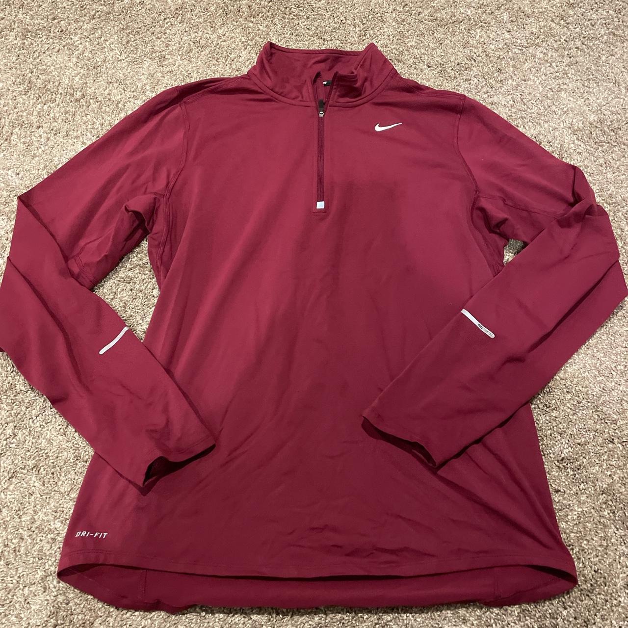 womens nike running quarter zip