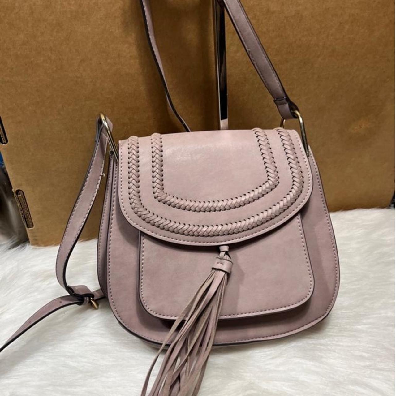 FRANCO SARTO CROSSBODY BAG SADDLE BLUSH PINK. Depop