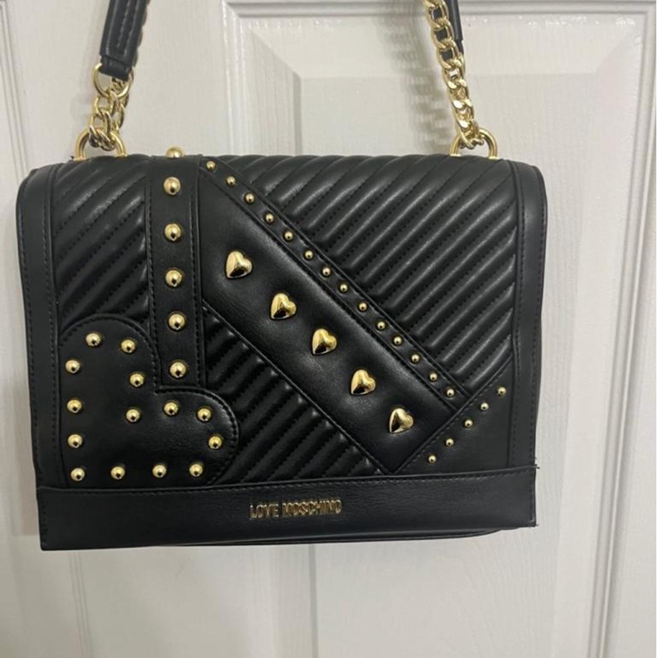 LOVE MOSCHINO Quilted high quality faux leather shoulder bag