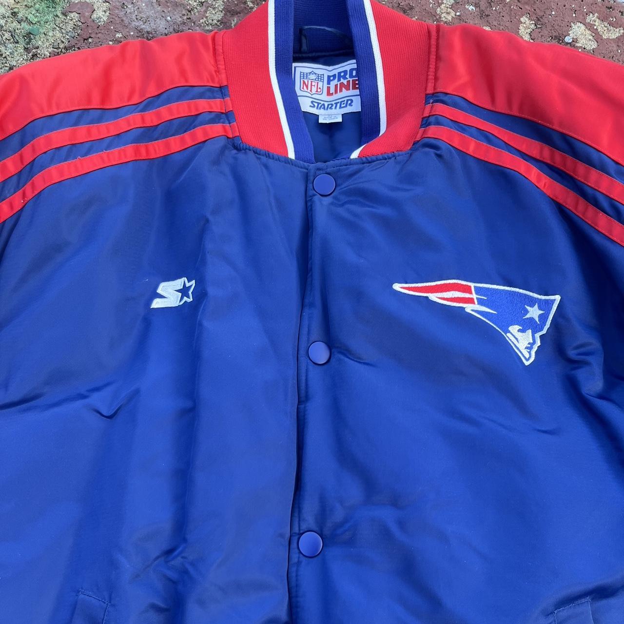 Vintage 90s New England Patriots Pro Line Starter - Depop