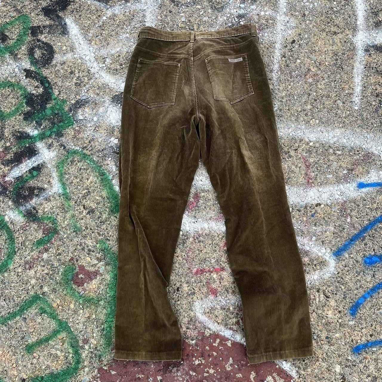 Corduroy store pants 80s