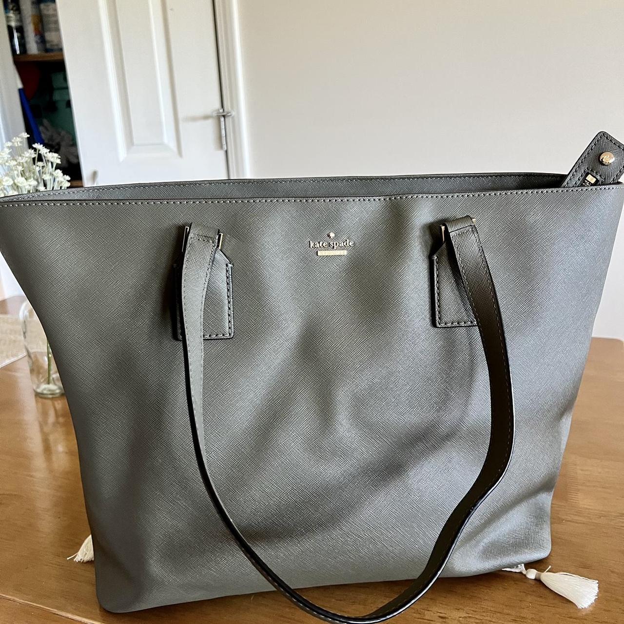 Michael Kors Large Tote Bag. Olive Green Depop