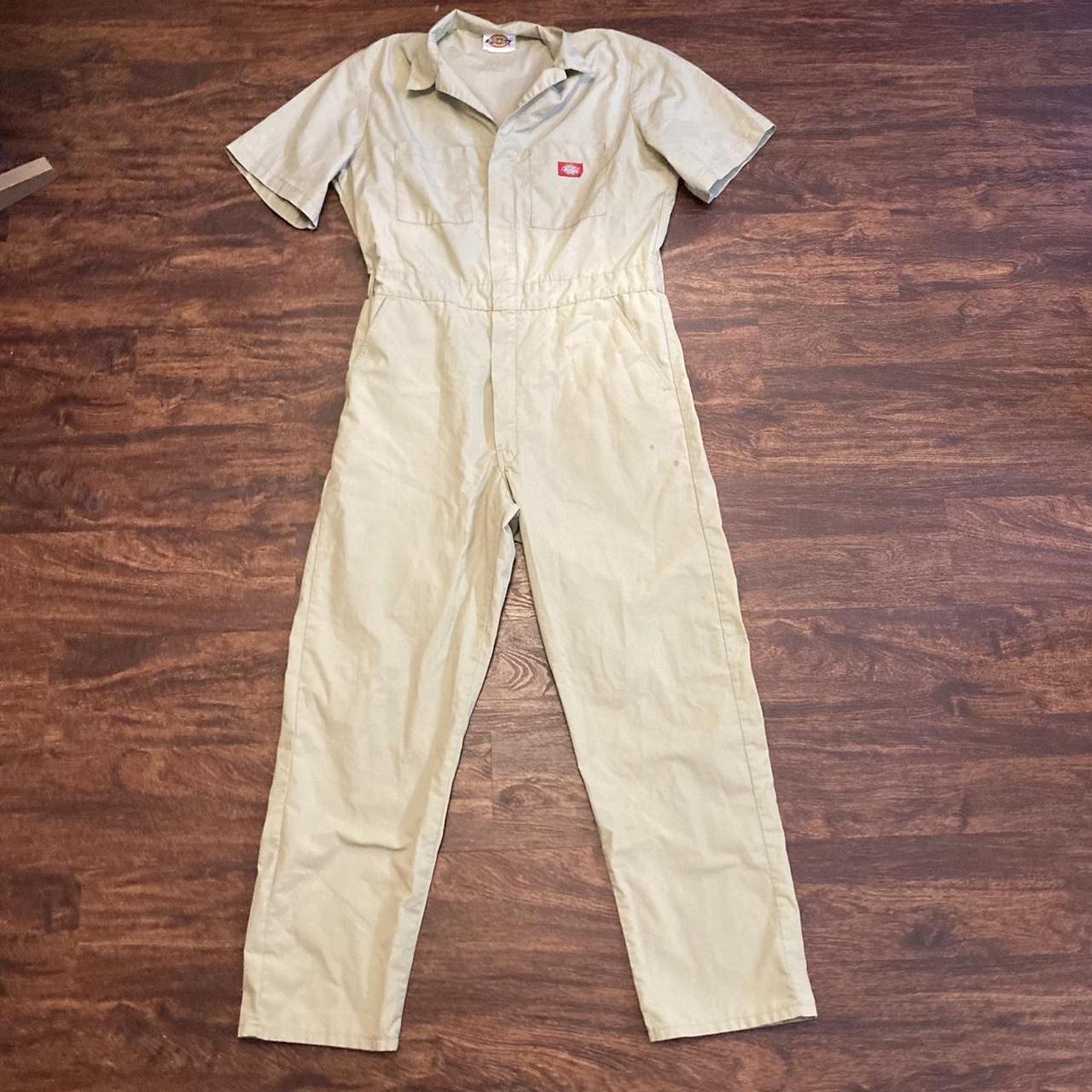 Vintage dickies jumpsuit coveralls Lightweight /... Depop