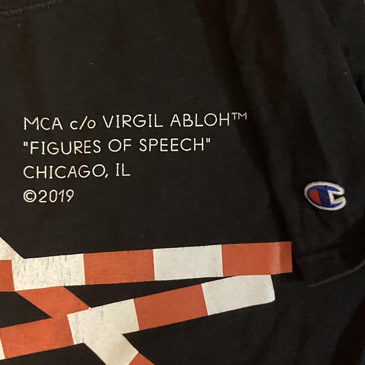 Virgil Abloh figures of speech t shirt MCA Chicago - Depop