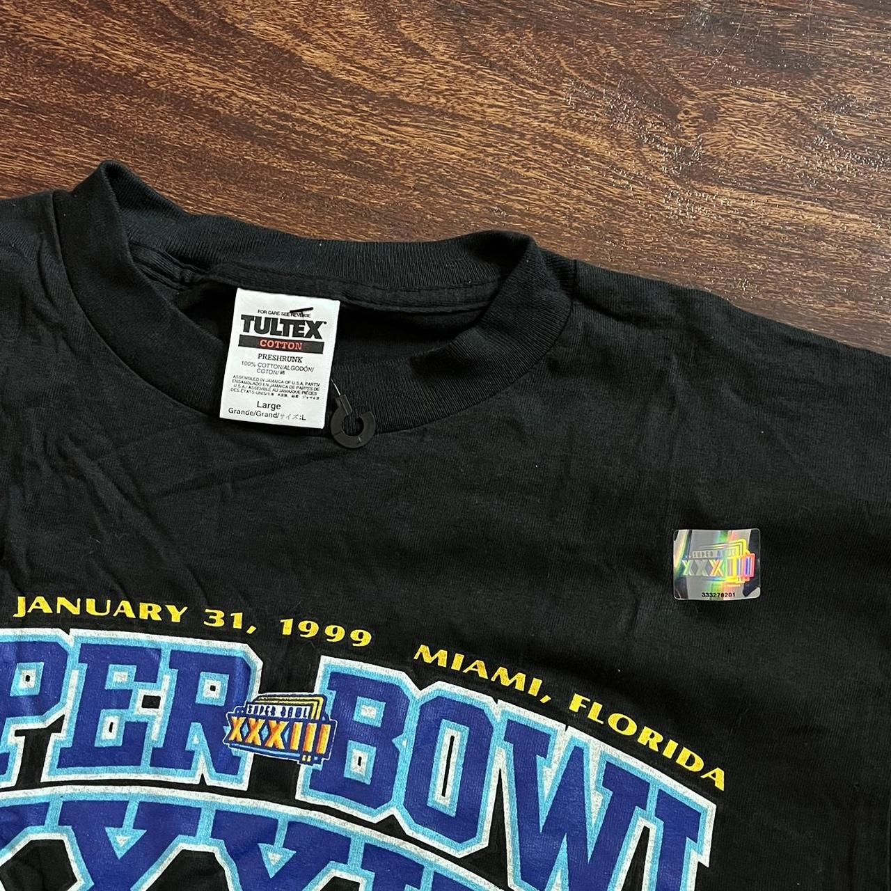 Vintage 1999 Super Bowl XXXIII Atlanta Falcons Vs. - Depop