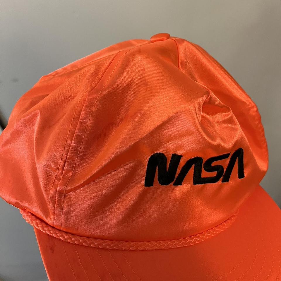 Vintage 90s NASA Space Shuttle Snapback satin Hat - Depop