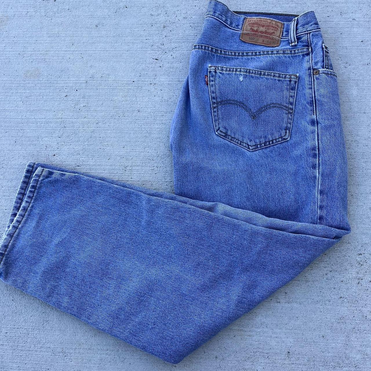 Vintage Levi 550 Medium Wash Jeans W 36 L 30 Depop