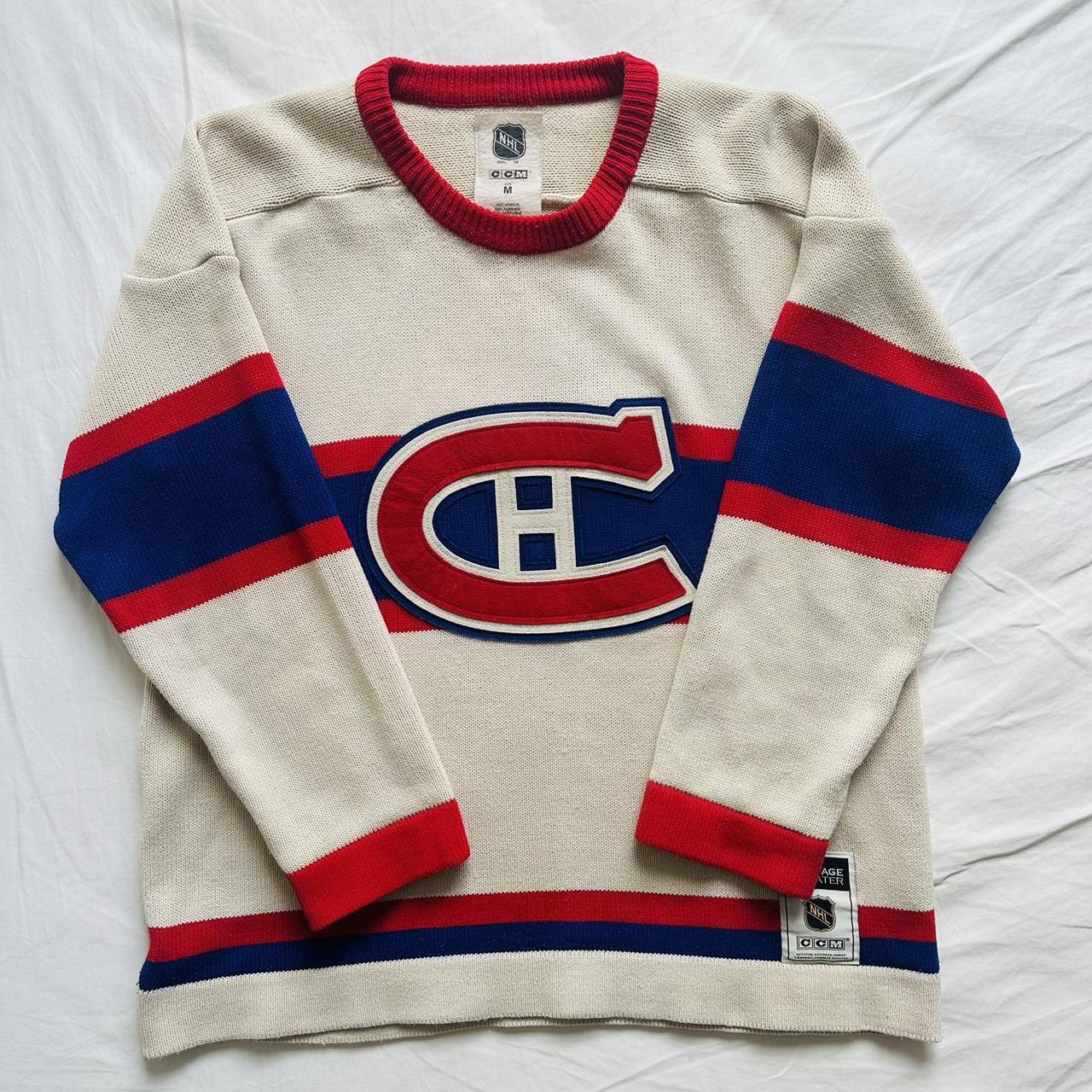 Montreal Canadiens CCM Vintage NHL ice hockey jersey. Depop