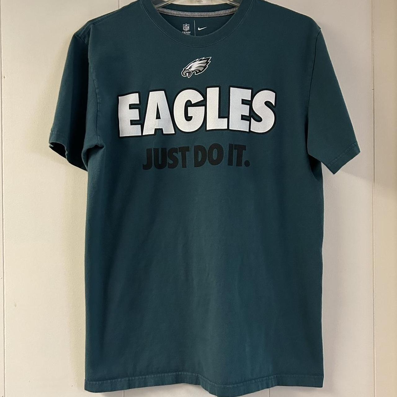 Nike Men's Philadelphia Eagles Retro Logo T-shirt in Gray for Men