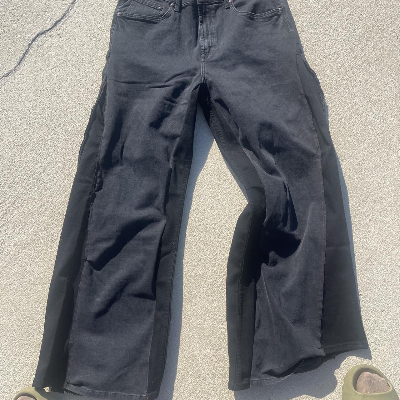 Ray toryantè's ill-fitted flared denim - Depop