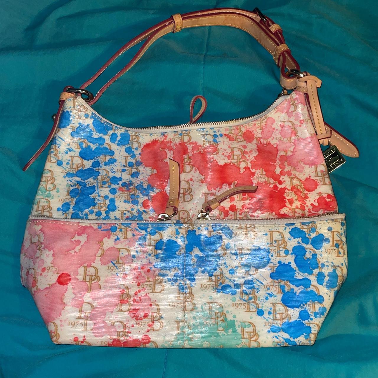 Bags, Vintage Dooney Bourke Paint Splatter Purse