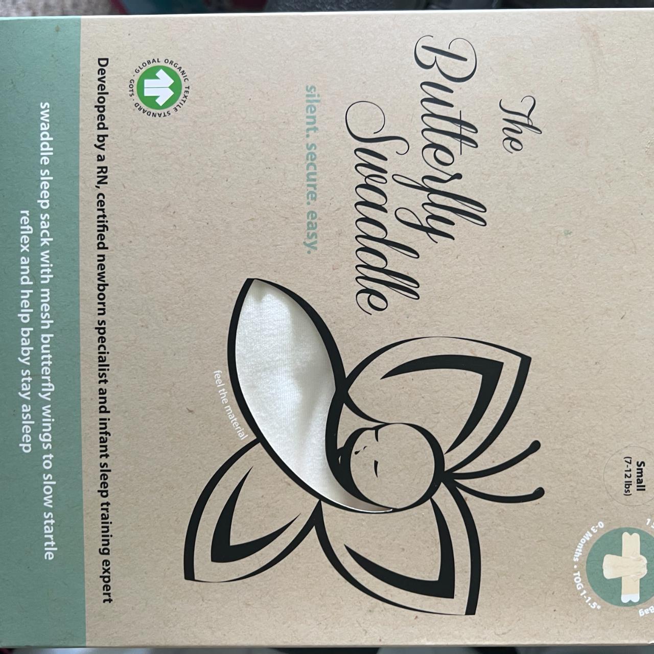 The Butterfly Swaddle Brand New Never Opened 1... Depop