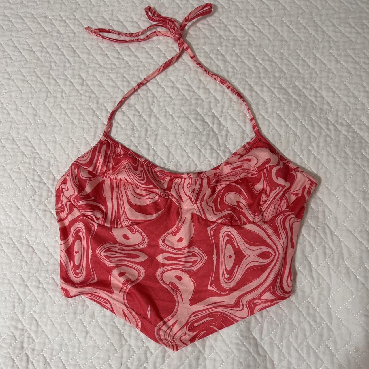 hot-pink-marble-summer-crop-top-size-small-us-depop