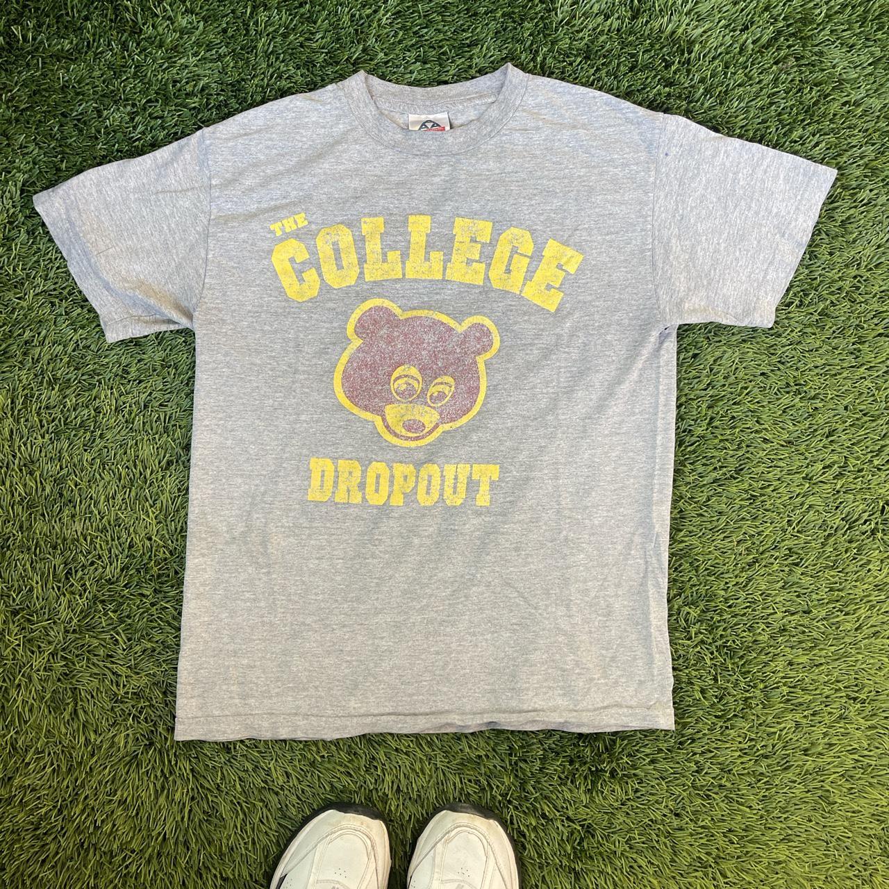 Vintage 2004 Kanye West College Dropout Promo Men’s... - Depop