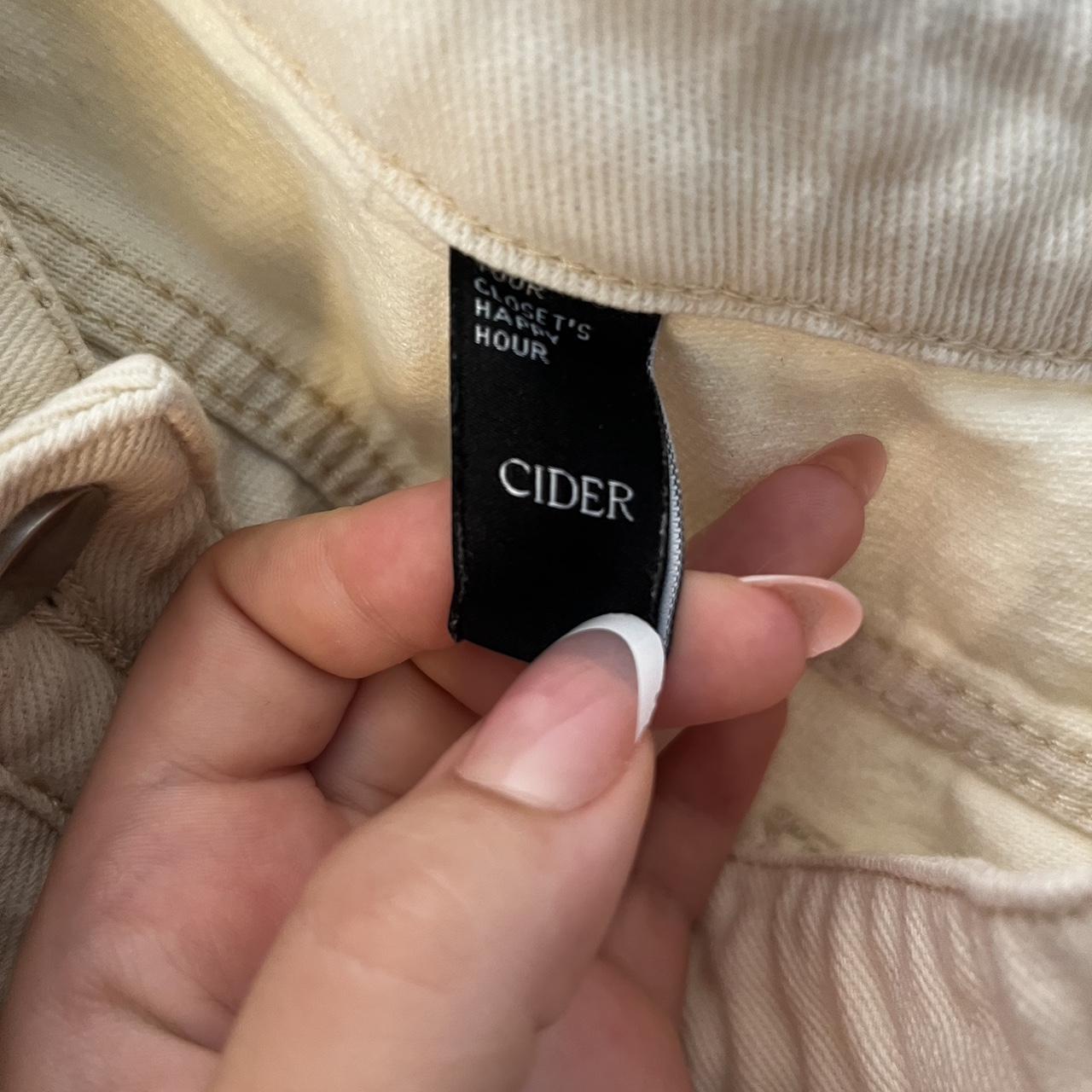 Cider white strawberry pants Depop