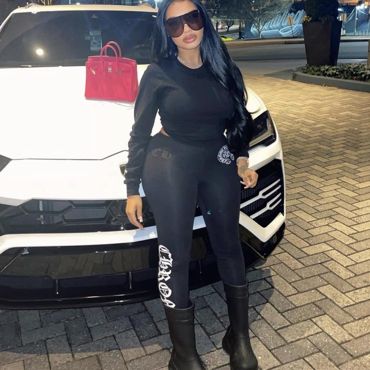 Brand new Chrome hearts leggings Exclusive limited | Depop