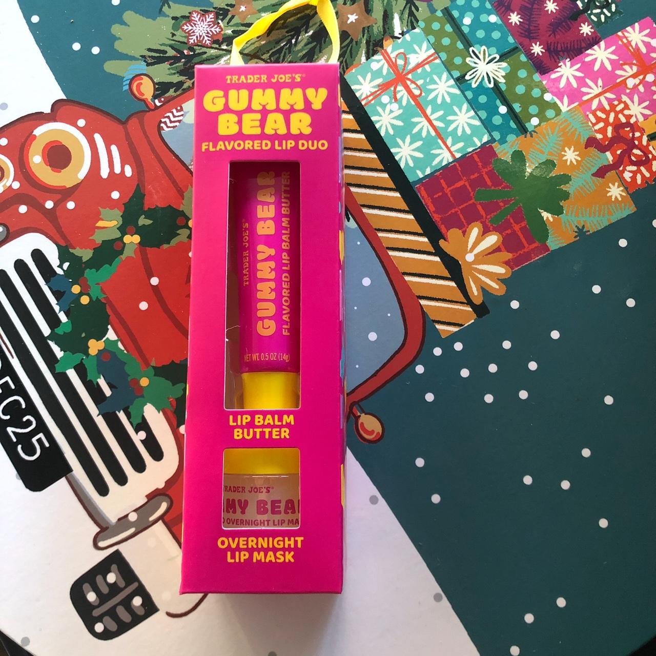 Trader Joe’s gummy bear lip balm Overnight lip... Depop