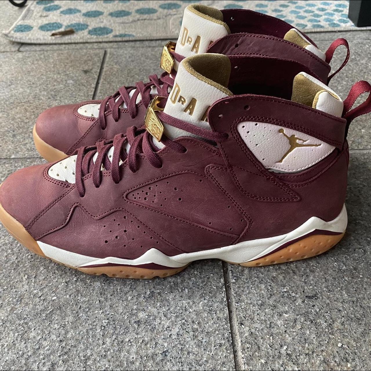 Jordan sales 7 burgundy