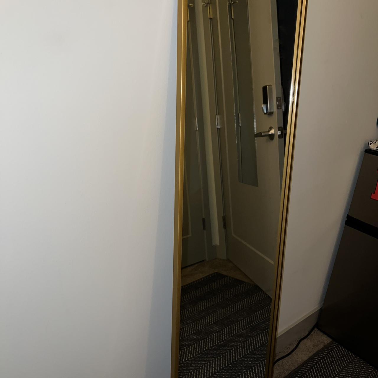 Gold full body mirror home goods Depop