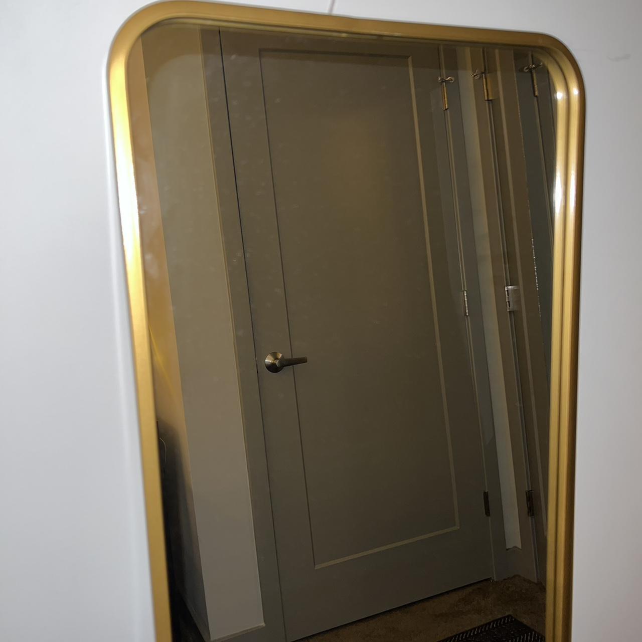 Gold full body mirror home goods Depop
