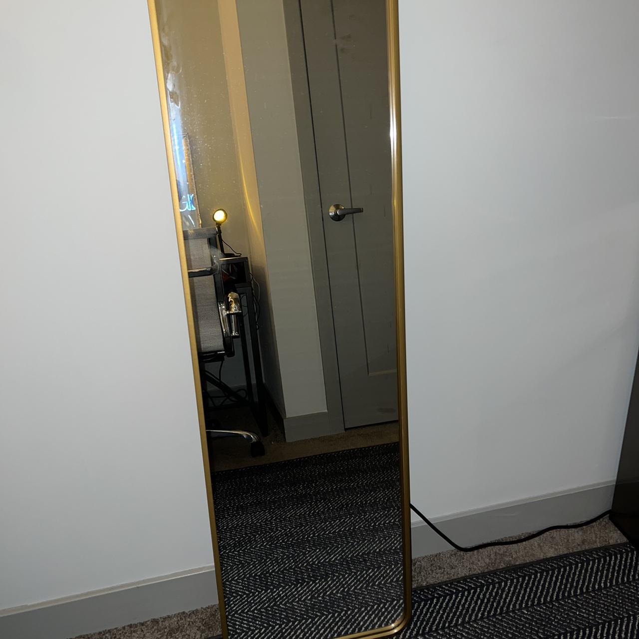 Gold full body mirror home goods Depop