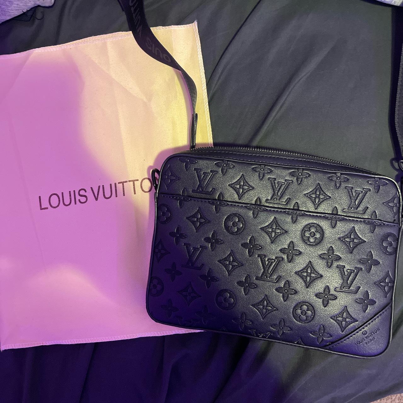 Louis Vuitton Duo Messenger Bag Monogram Shadow - Depop