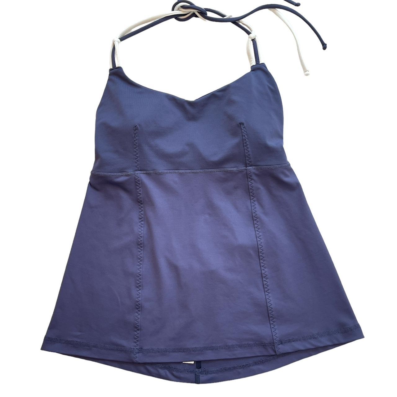 Lululemon Wandering Yogi Halter! Cadet Blue! Size 4