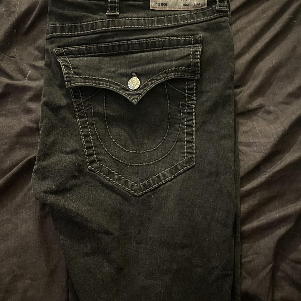 True Religion Relaxed Straight Denim - Depop