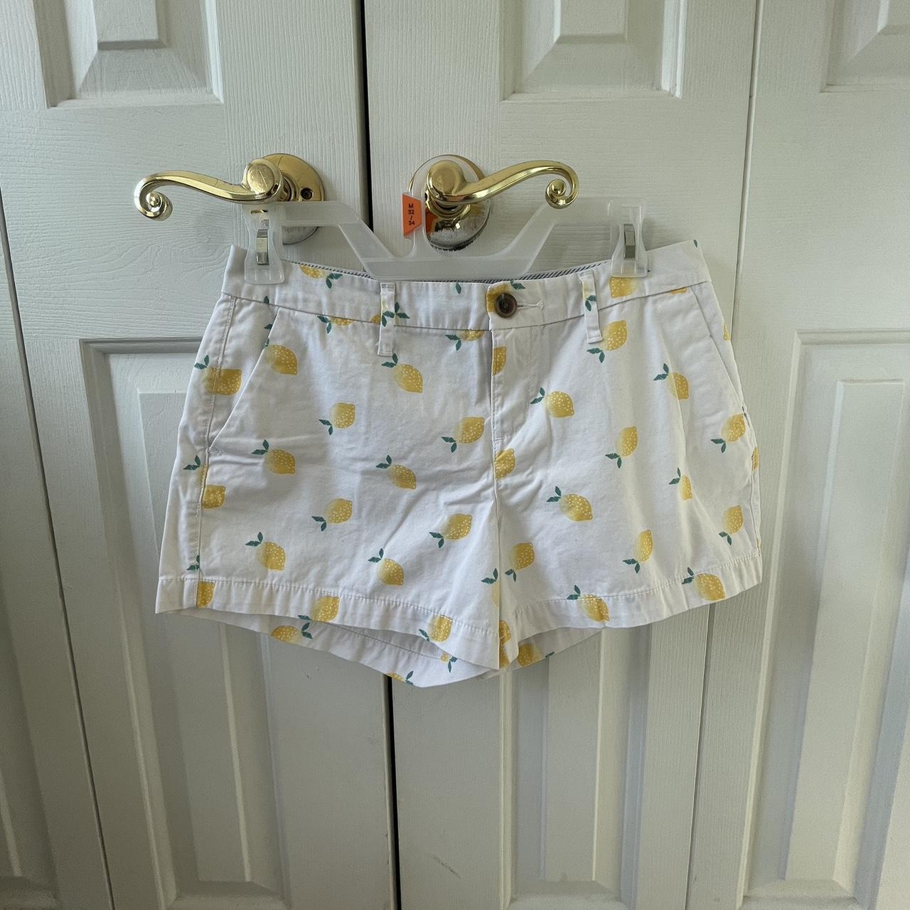 Cute women s lemon shorts summer fruit. Depop