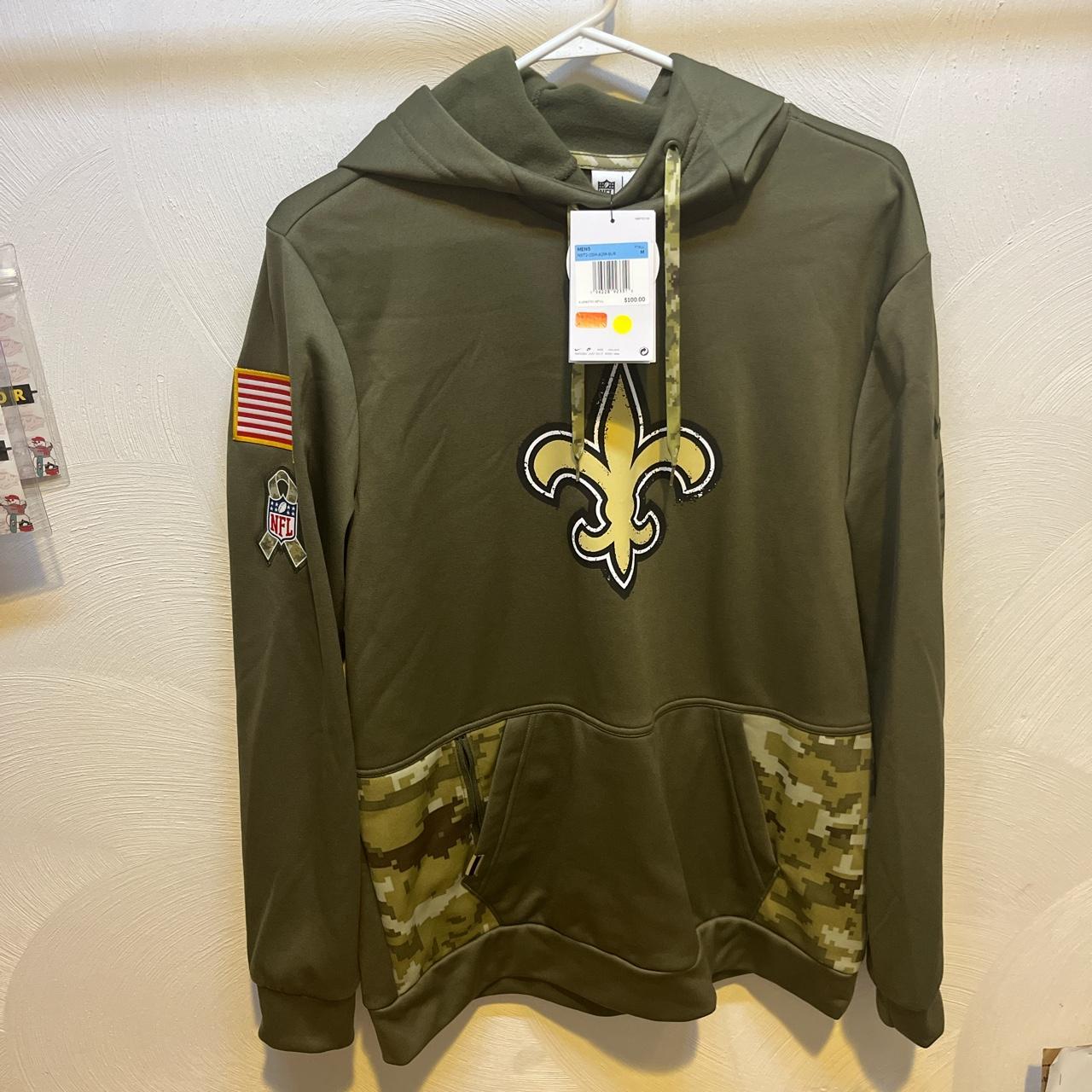 Nike New Orleans Saints hoodie. Minor wear/blemishes - Depop