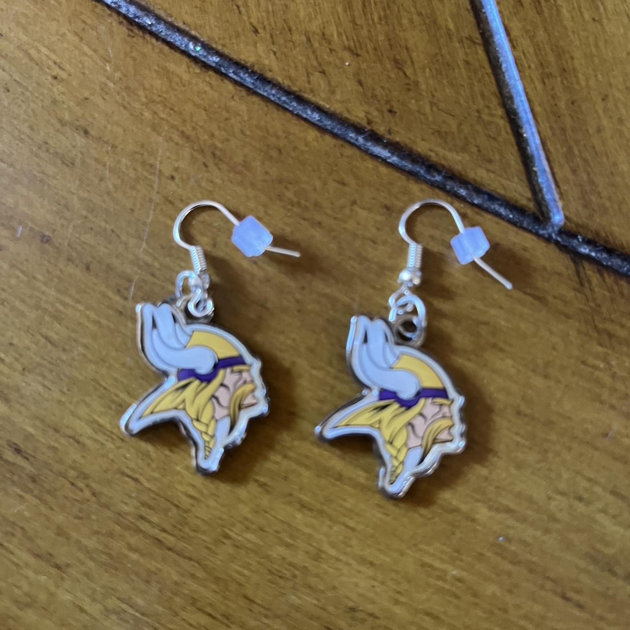 MINNESOTA VIKINGS LOGO Earrings 