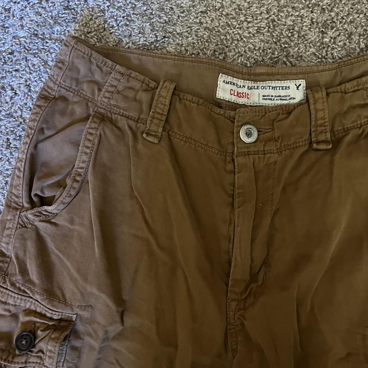 American eagle outfitters vintage cargo dad shorts - Depop