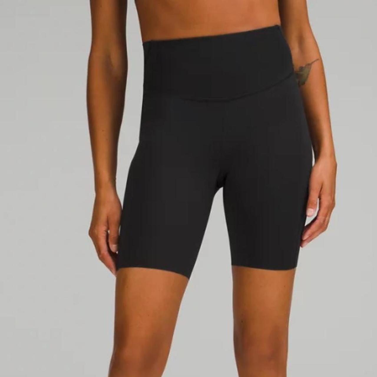 Lululemon bike shorts size 4 8 inch length. Small... Depop